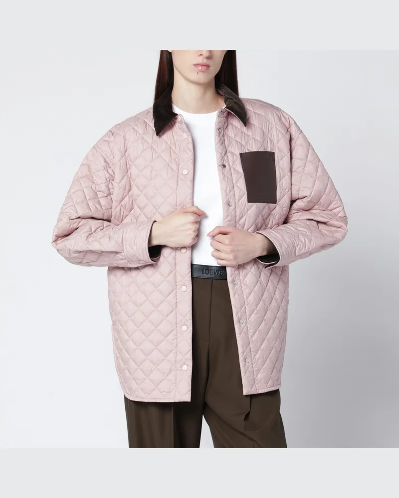 Loewe Hellrosa Steppjacke Pink