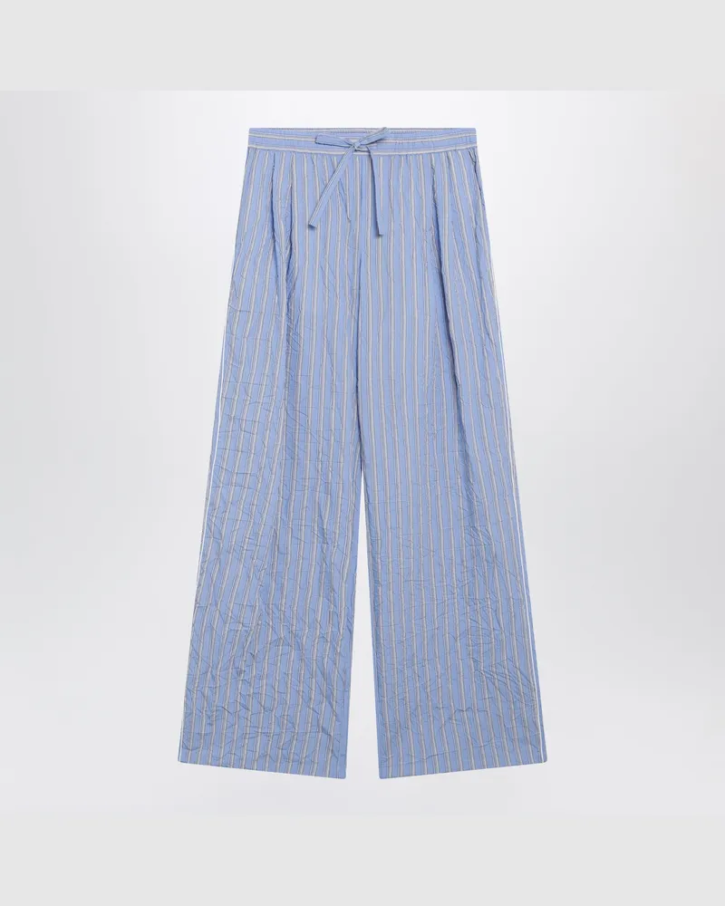 Dolce & Gabbana Vanity-Hose aus Viskose mit Streifen Light