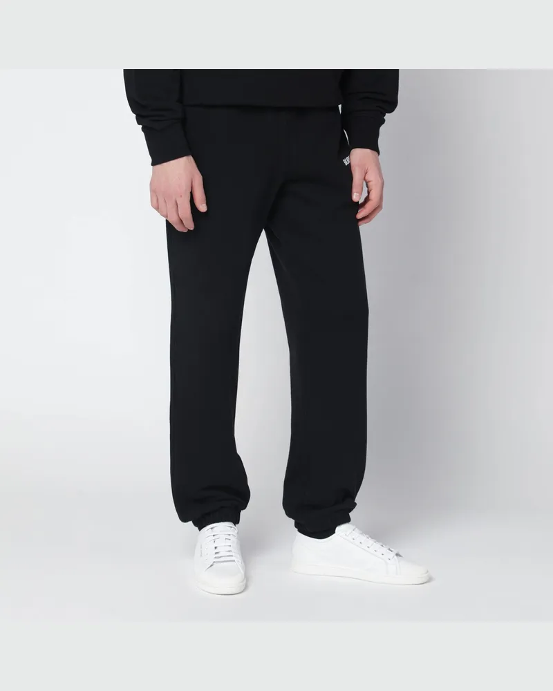 Burberry Schwarze Jogginghose mit Logo Black