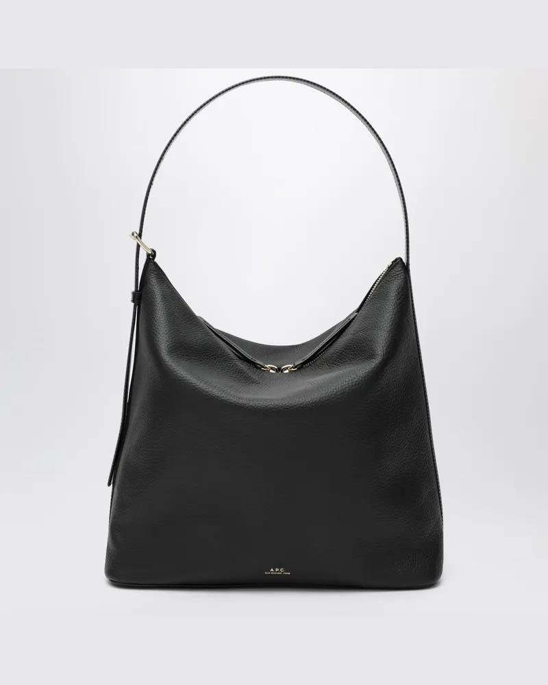 A.P.C. Vera Tasche aus schwarzem Leder Schwarz