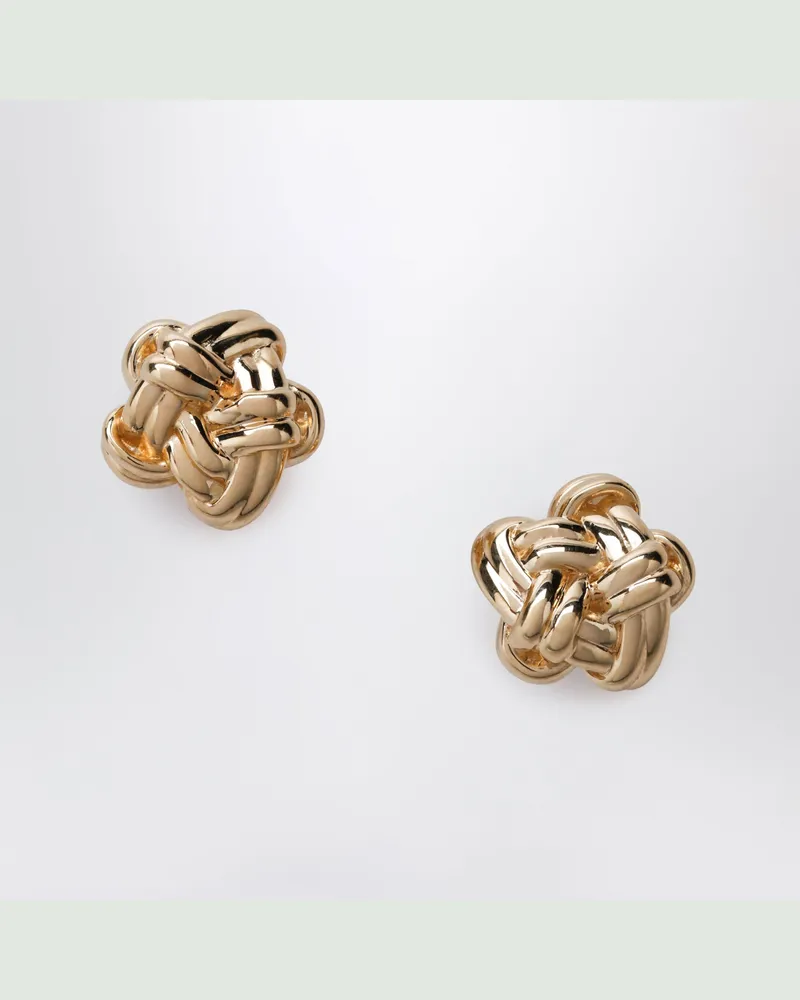 Bottega Veneta Knot Ohrringe aus Sterlingsilber mit 18-karätiger Vergoldung Metal