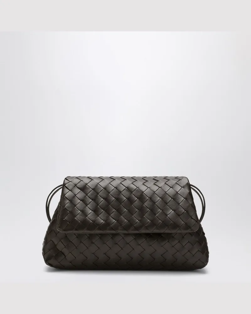 Bottega Veneta Tasche in der Farbe Fondant aus geflochtenem Leder Braun