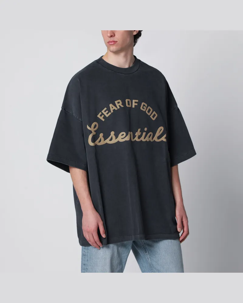 Fear of God Training 90s T-Shirt aus grauem Baumwolljersey Grey