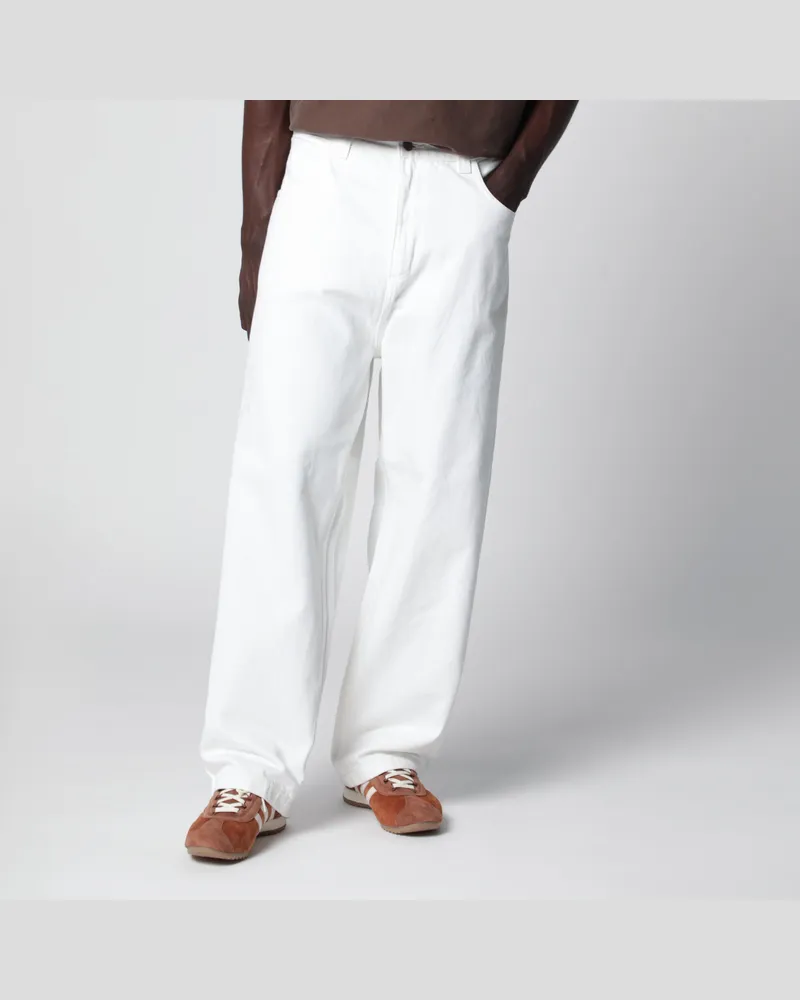 Carhartt WIP Brandon Pant White/Rinsed White