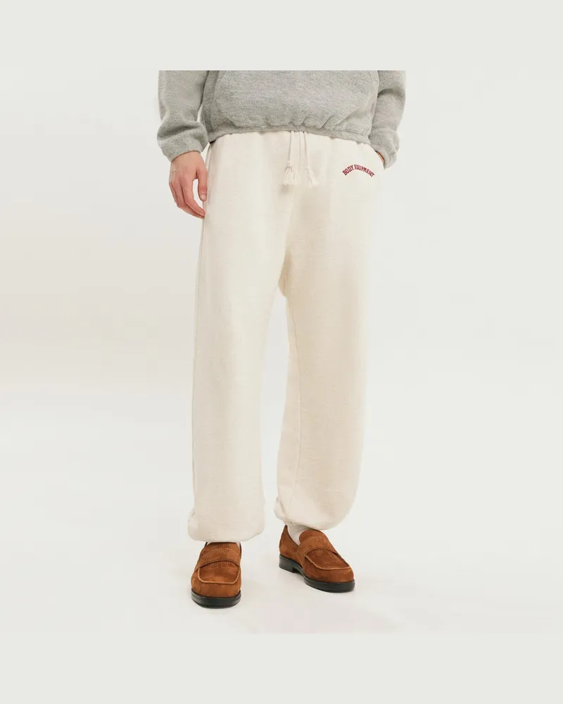 1989 STUDIO Weiße Körperausstattung Jogginghosen White