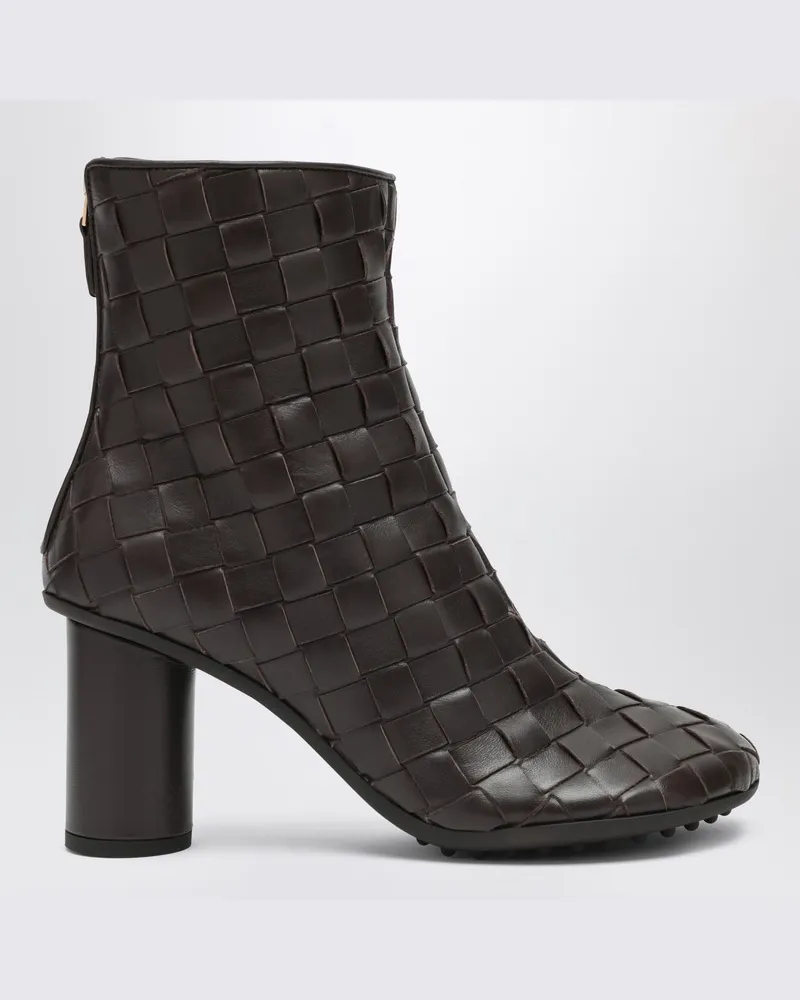 Bottega Veneta Fondant Intrecciato Atomic Stiefel Braun