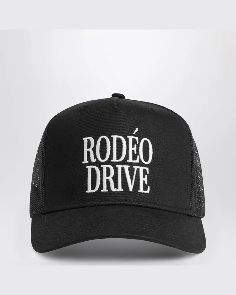 1989 STUDIO Trucker-Kappe Rodeo schwarz Schwarz