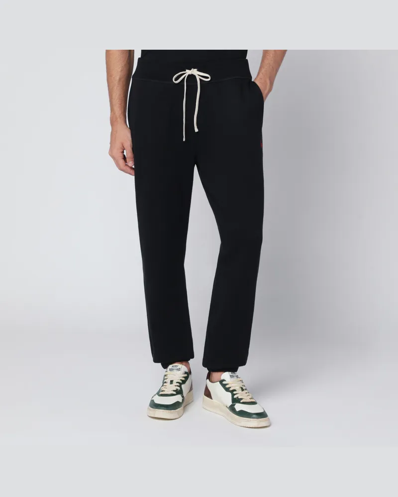 Ralph Lauren Schwarze Jogginghose aus Baumwollmischung 