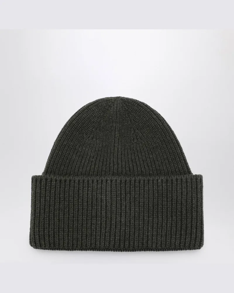 Destin Militärgrüne Mütze aus Wolle und Kaschmir 