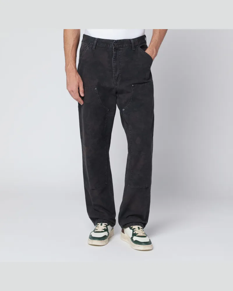 Carhartt WIP Camo Combi Green/Graphite Double Knee Hose Green