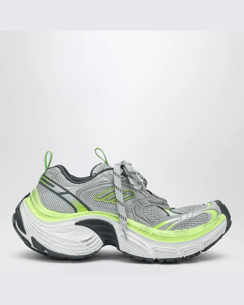 Balenciaga Sneaker 6XL grau/weiß/neongelb Grau