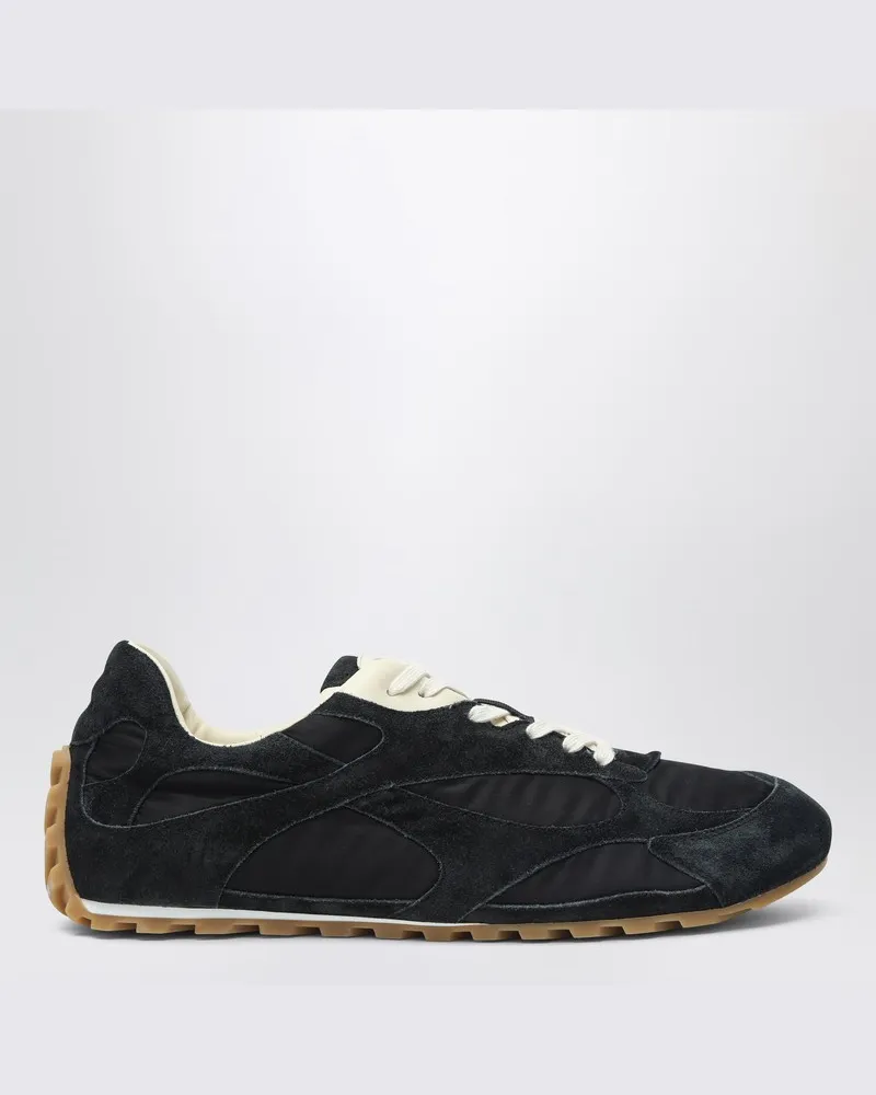 Bottega Veneta Orbit Flash-Sneaker schwarz aus Wildleder Schwarz