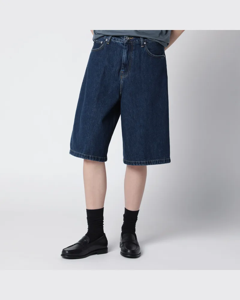 Carhartt WIP Belmont Short Blue/Rinsed Blue