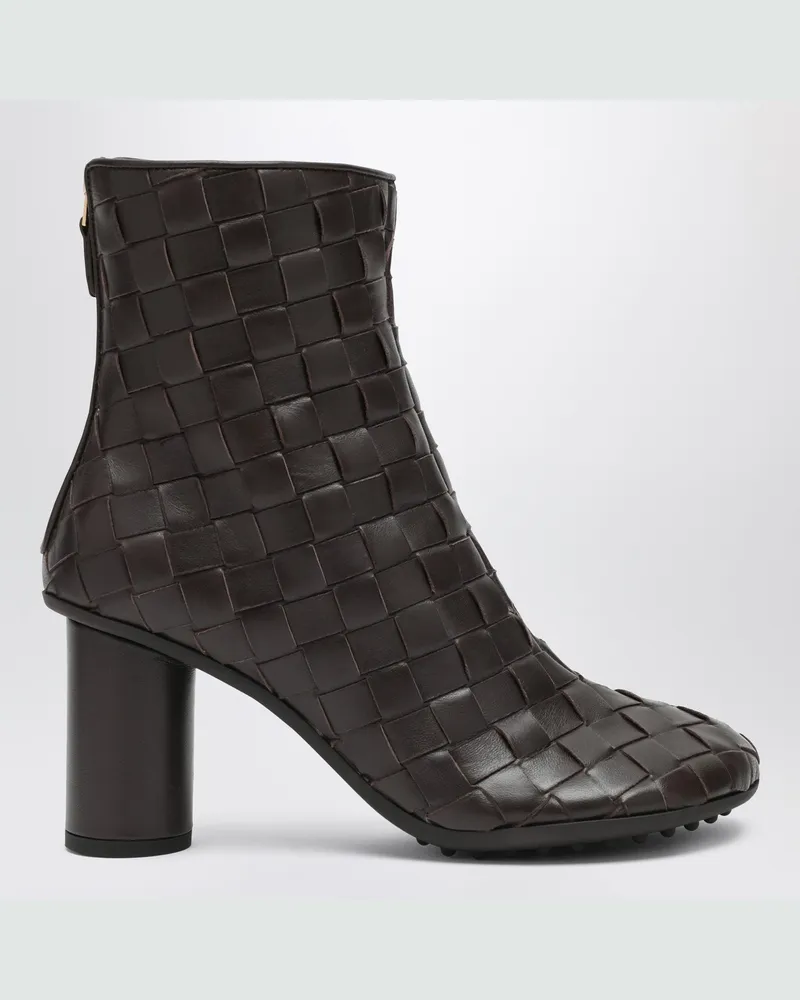 Bottega Veneta Fondant Intrecciato Atomic Stiefel Brown