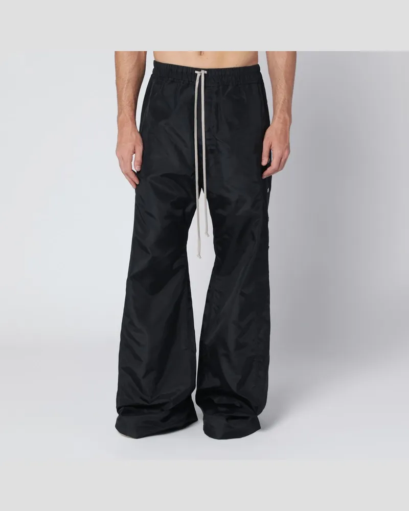 DRKSHDW by Rick Owens Schwarze Pusher Hose aus Nylon Schwarz