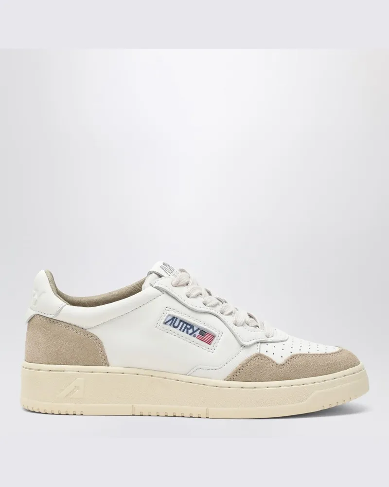 AUTRY Medalist Sneaker weiß/beige Wildleder Weiß