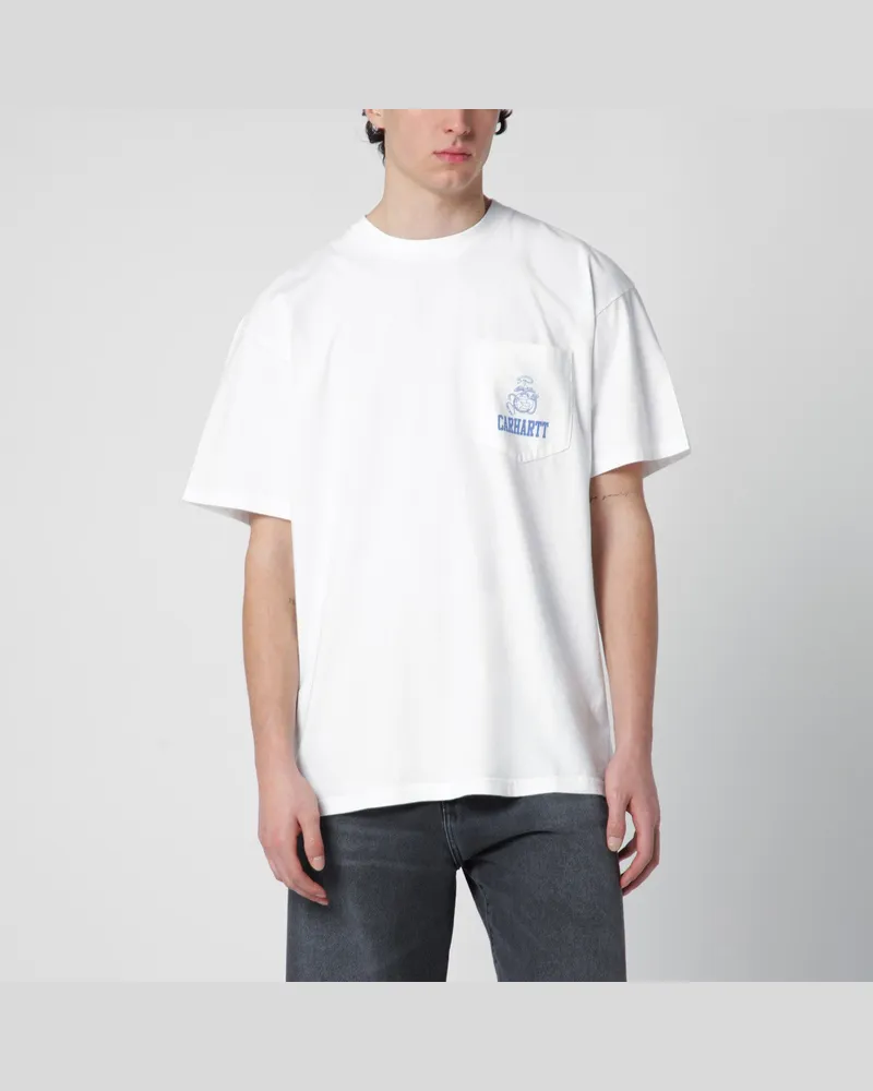 Carhartt WIP S/S Pond Corps Pocket T-Shirt weiß White