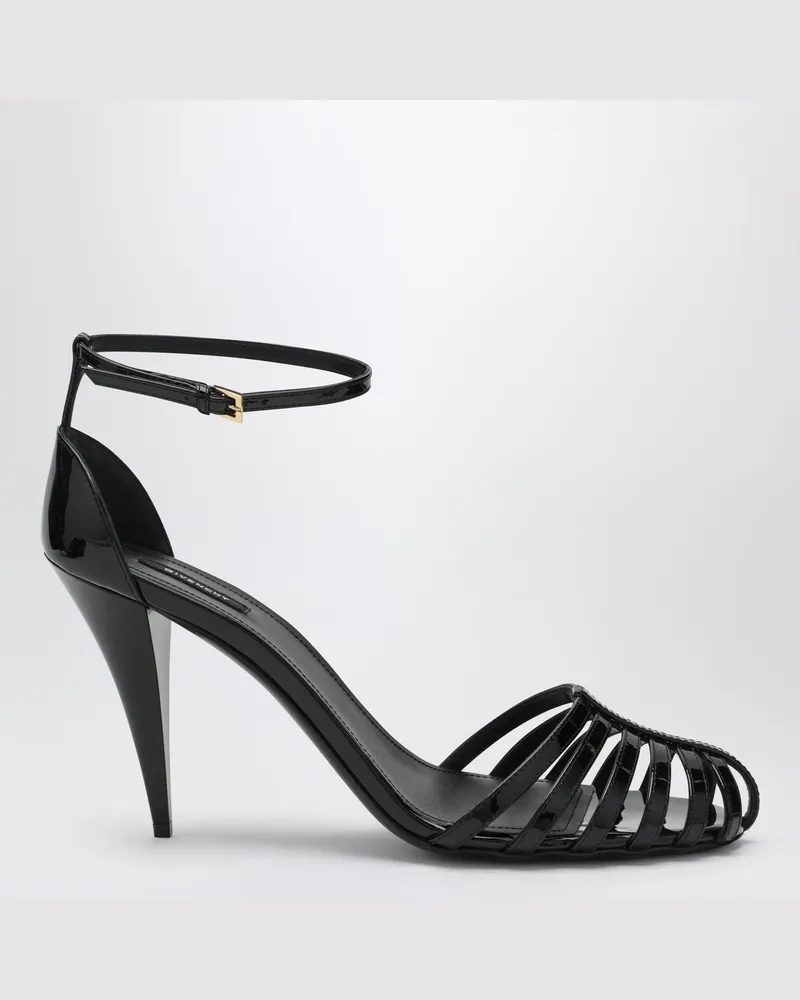 Givenchy Cage-Pumps aus Lackleder Black