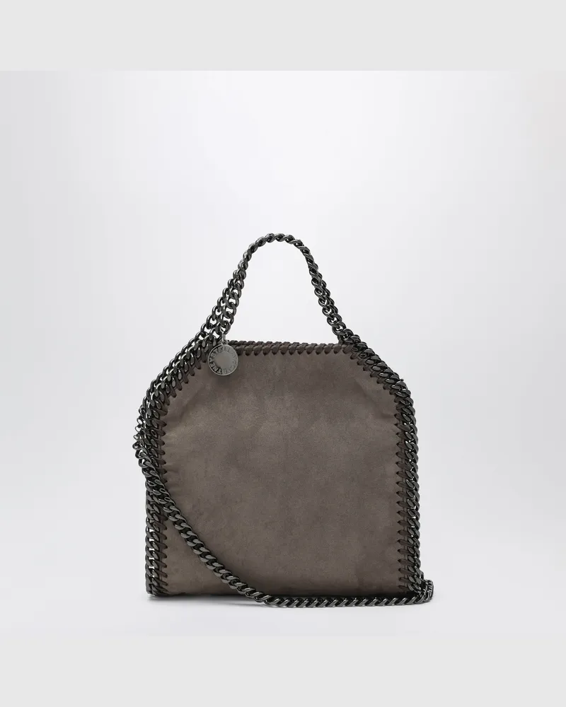 Stella McCartney Falabella Mini-Tote-Bag in Dunkeltaupe Brown