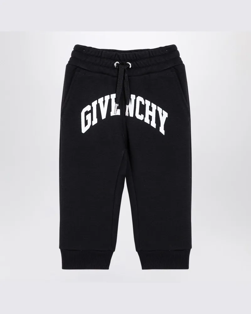 Givenchy Schwarze Jogginghose mit Logo Schwarz