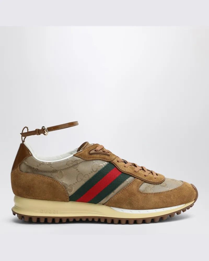 Gucci Sneaker Re-Motion hellbraun Braun