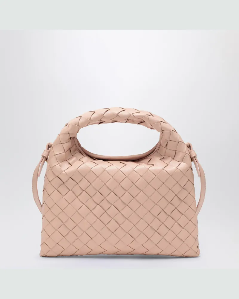 Bottega Veneta Hellrosa Umhängetasche Mini Hop Red
