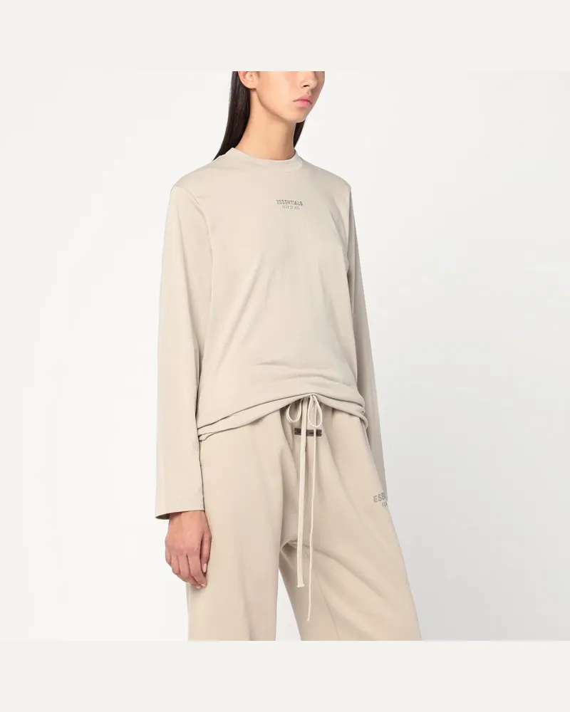 Fear of God Greige Oberteil aus Baumwollmischung Beige