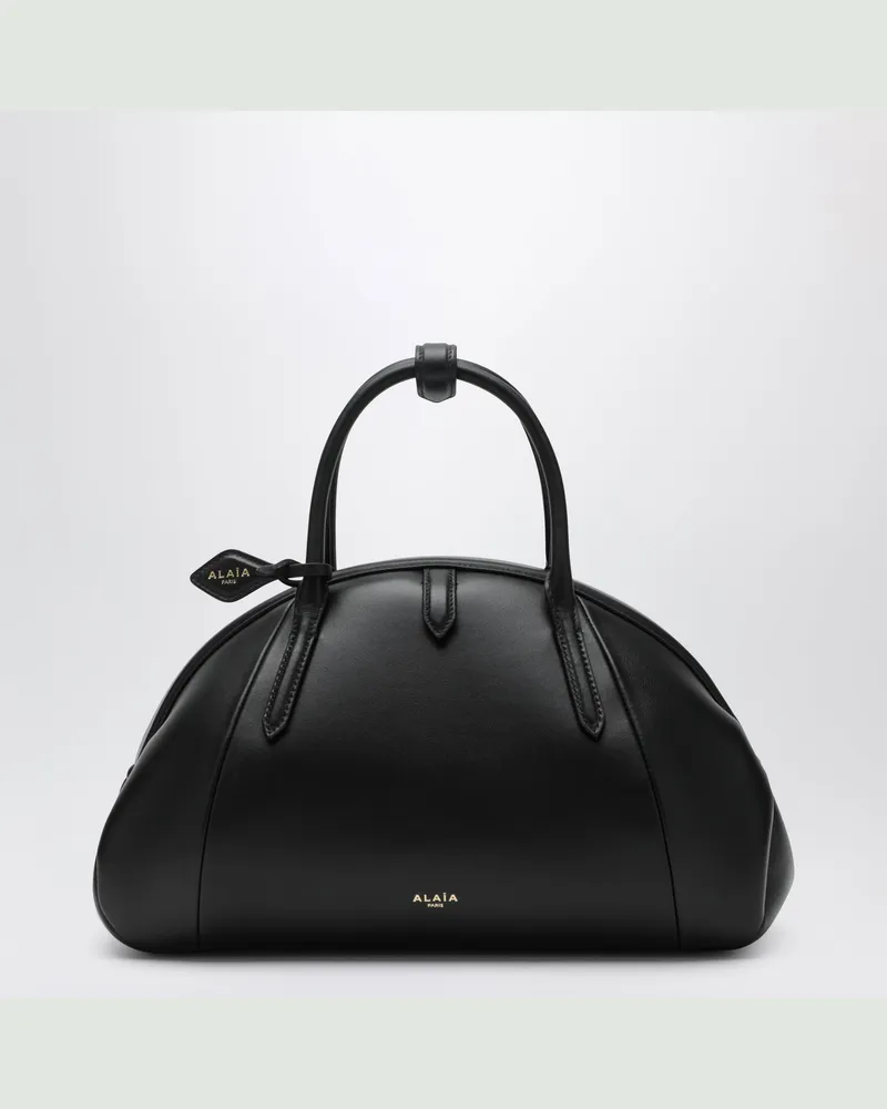 Alaïa Schwarze Handtasche Purse aus Leder Black