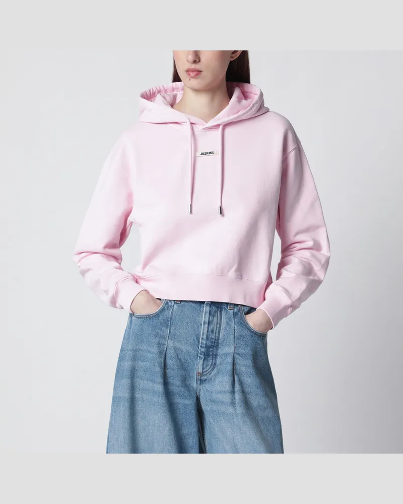 Jacquemus Rosa Hoodie mit Logo 