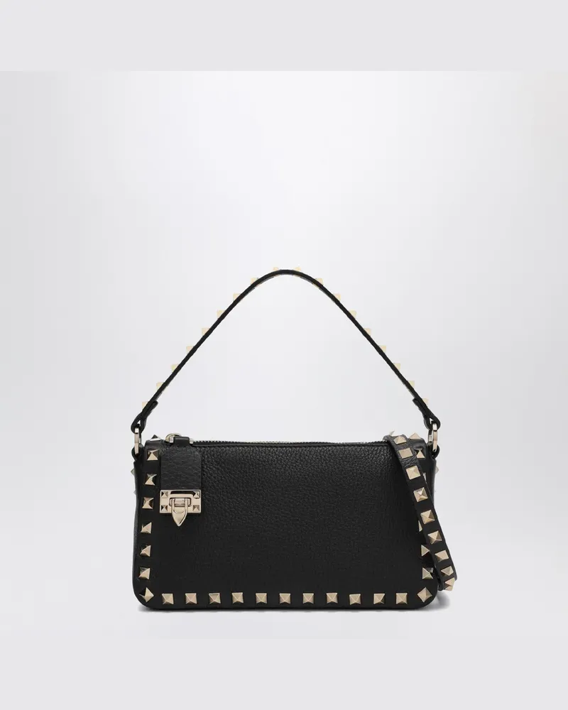 Valentino Garavani Kleine Umhängetasche Rockstud in Schwarz 