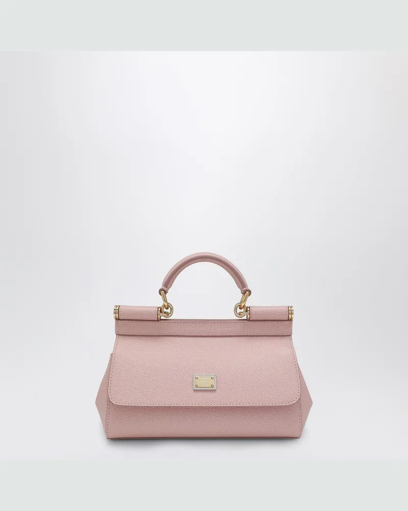Dolce & Gabbana Kleine Sicily Handtasche in Rosa Pink