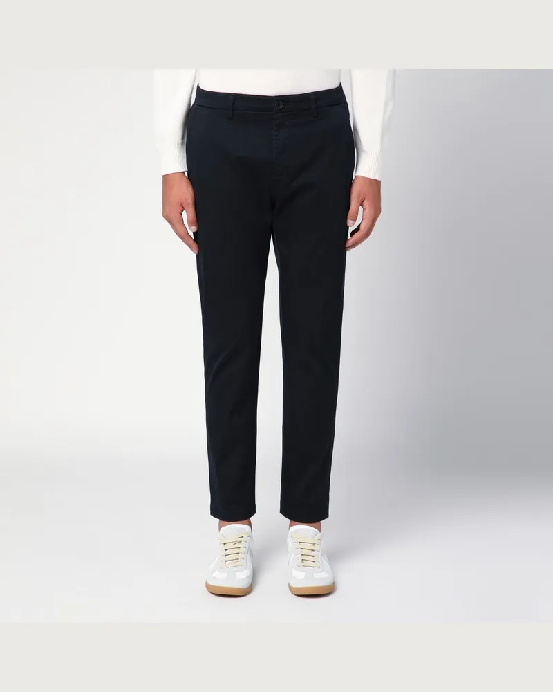 Department 5 Dunkelblaue Hose aus Baumwolle Blau