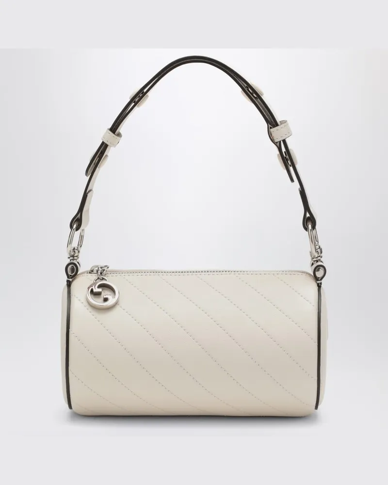 Gucci Weiße Minitasche  Blondie aus Leder Weiß