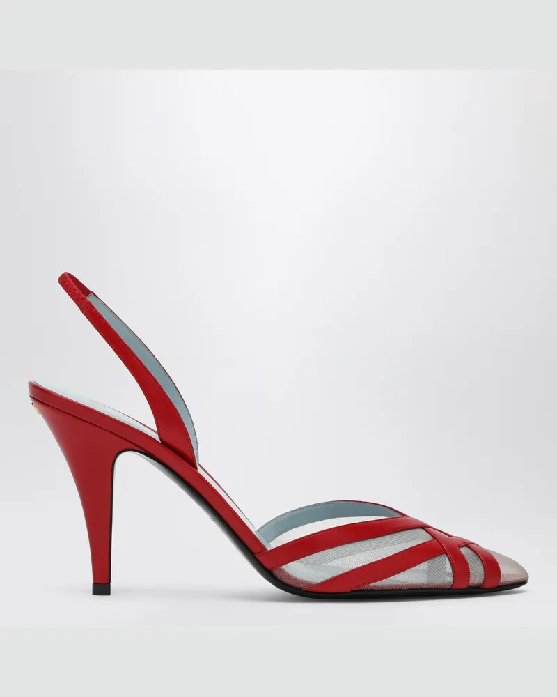 Valentino Garavani Rote ImpuDance Slingback Décolleté Red