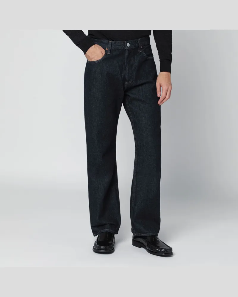 AGOLDE Dunkelblaue Regular Jeans Black