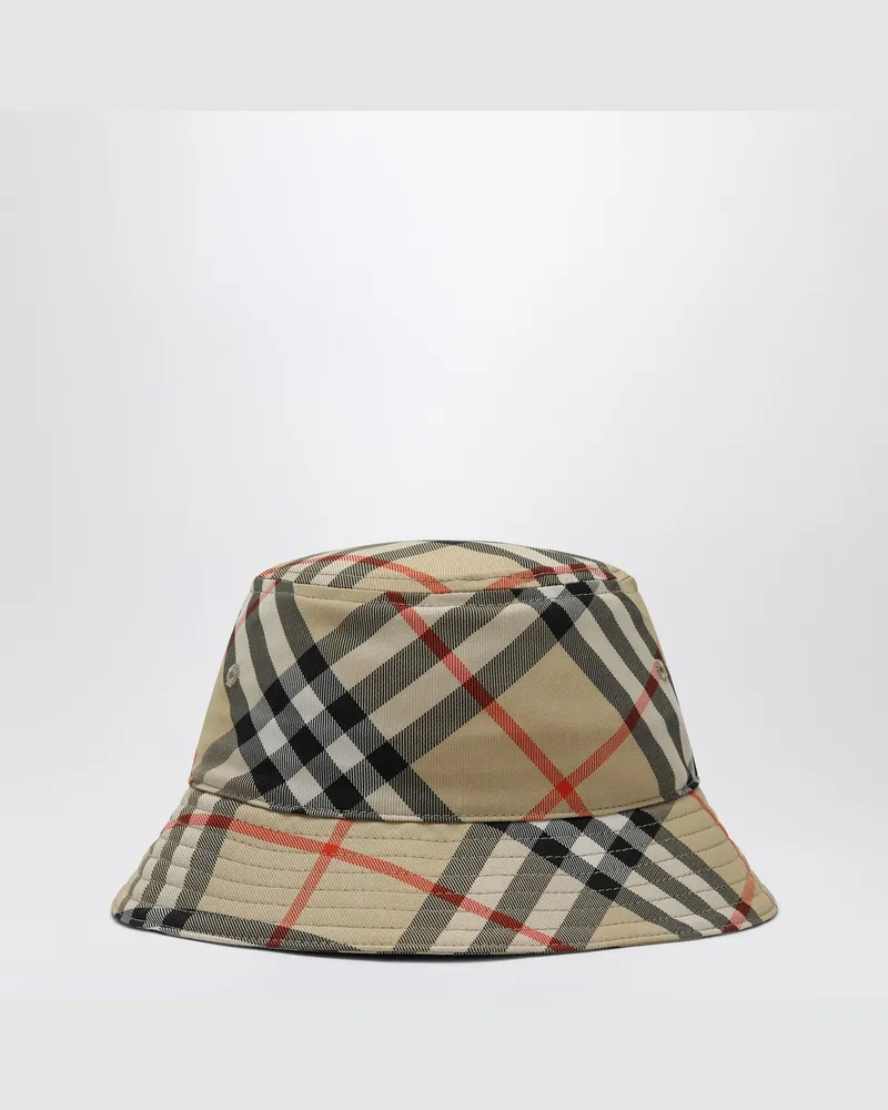 Burberry Fischerhut mit Karomuster 