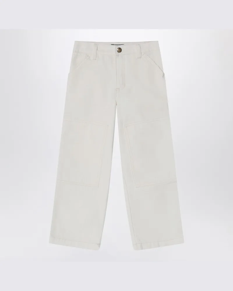 Ralph Lauren Weiße Baumwollhose Weiß