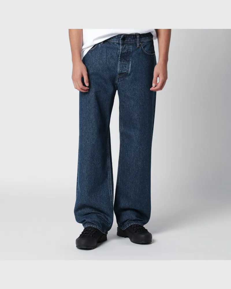 Stone Island Mittelblaue Denim-Jeans Blue