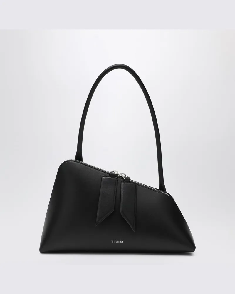 ATTICO Sunrise-Tasche aus schwarzem Leder Schwarz