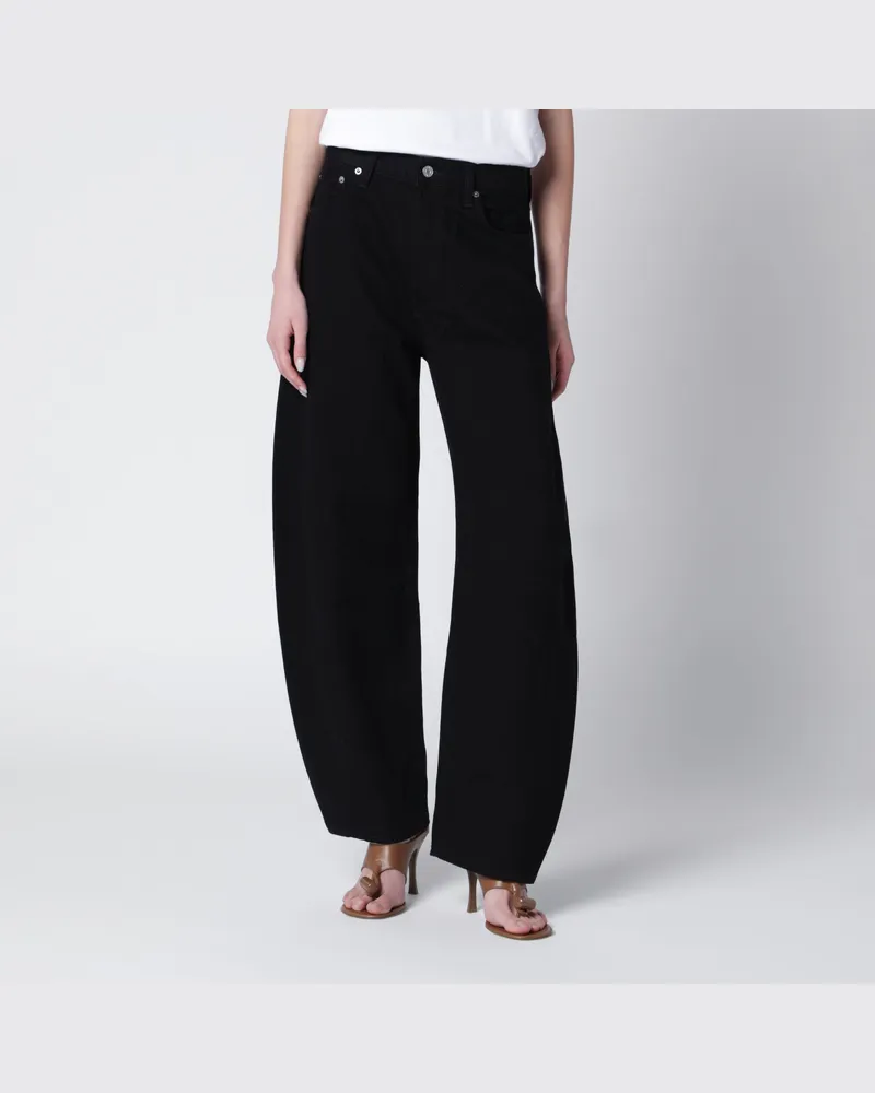 AGOLDE Luna Jeans Aus Schwarzem Cover-Denim Black