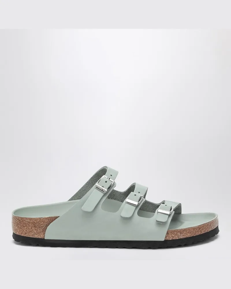 Birkenstock Pantoffel Florida Farbe Pure Sage Grün