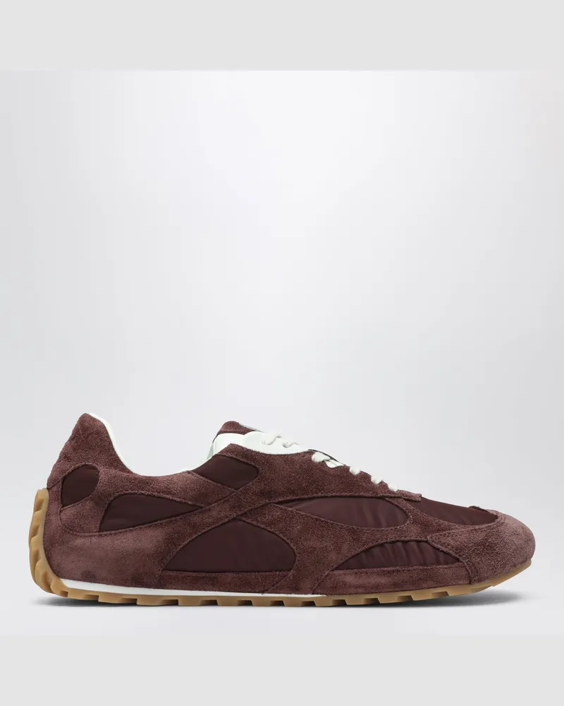 Bottega Veneta Orbit Flash Deep Mahogany / Glacier Sneakers Burgundy