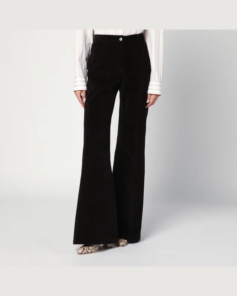 Ferragamo Hosenbeine Espresso Brown