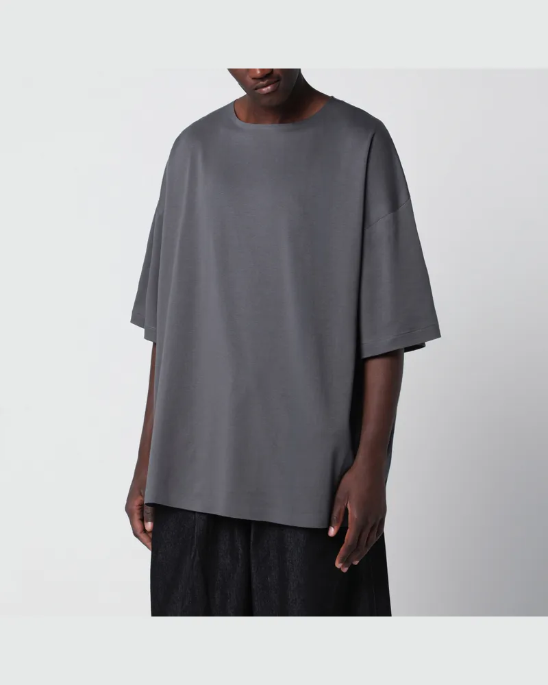 Fear of God Modernes eisengraues Baumwoll-T-Shirt Grey