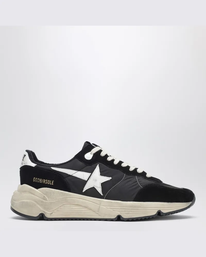 Golden Goose Running Sole Sneaker schwarz/weiß Schwarz