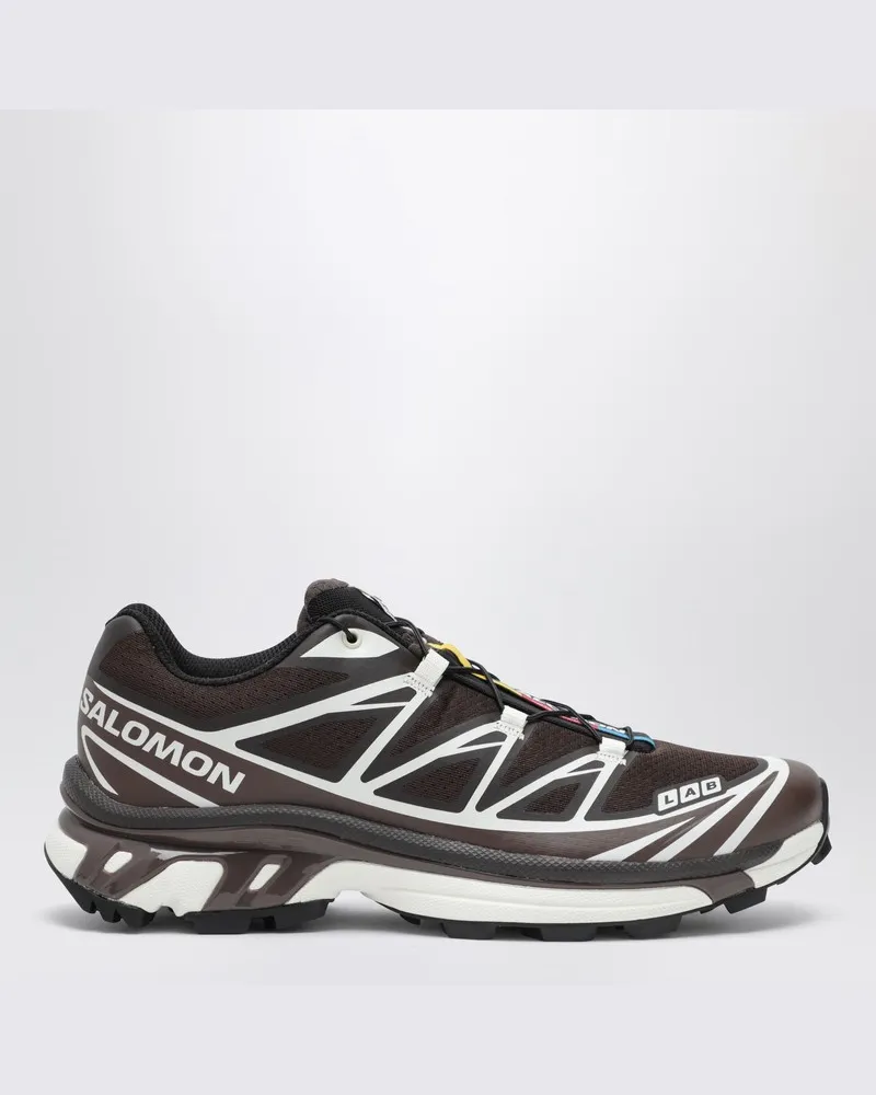 Salomon Sneaker XT-6 Black coffe/French roast/Vanilla ice Mehrfarbig