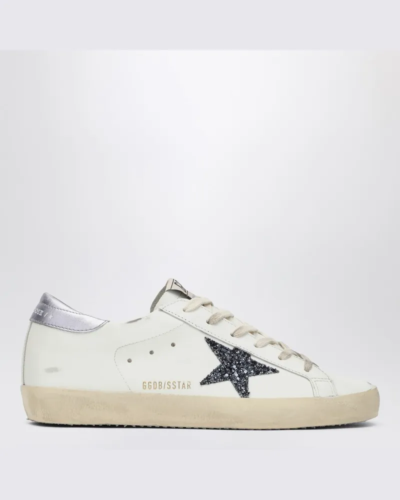 Golden Goose Sneaker Super Star weiß/schwarz/wisteria Weiß