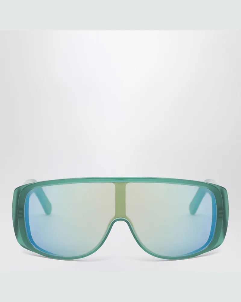 RETROSUPERFUTURE Grüne Mask-Sonnenbrille Green
