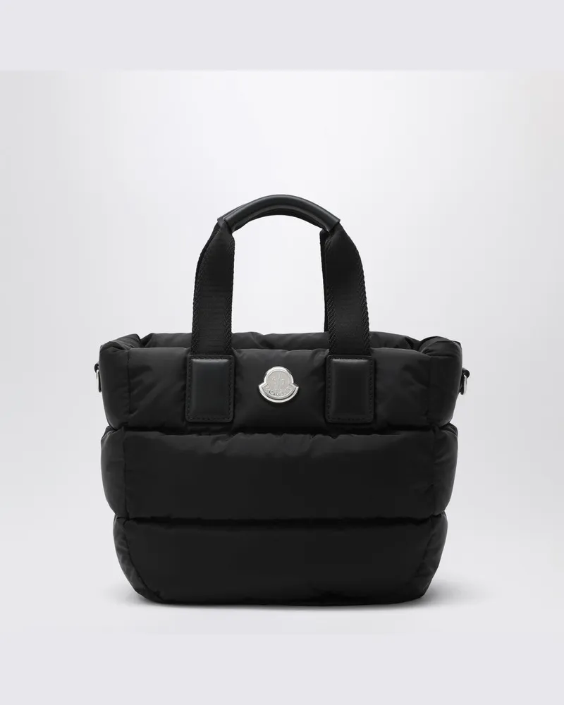 Moncler Schwarze kleine Caradoc Tragetasche Schwarz