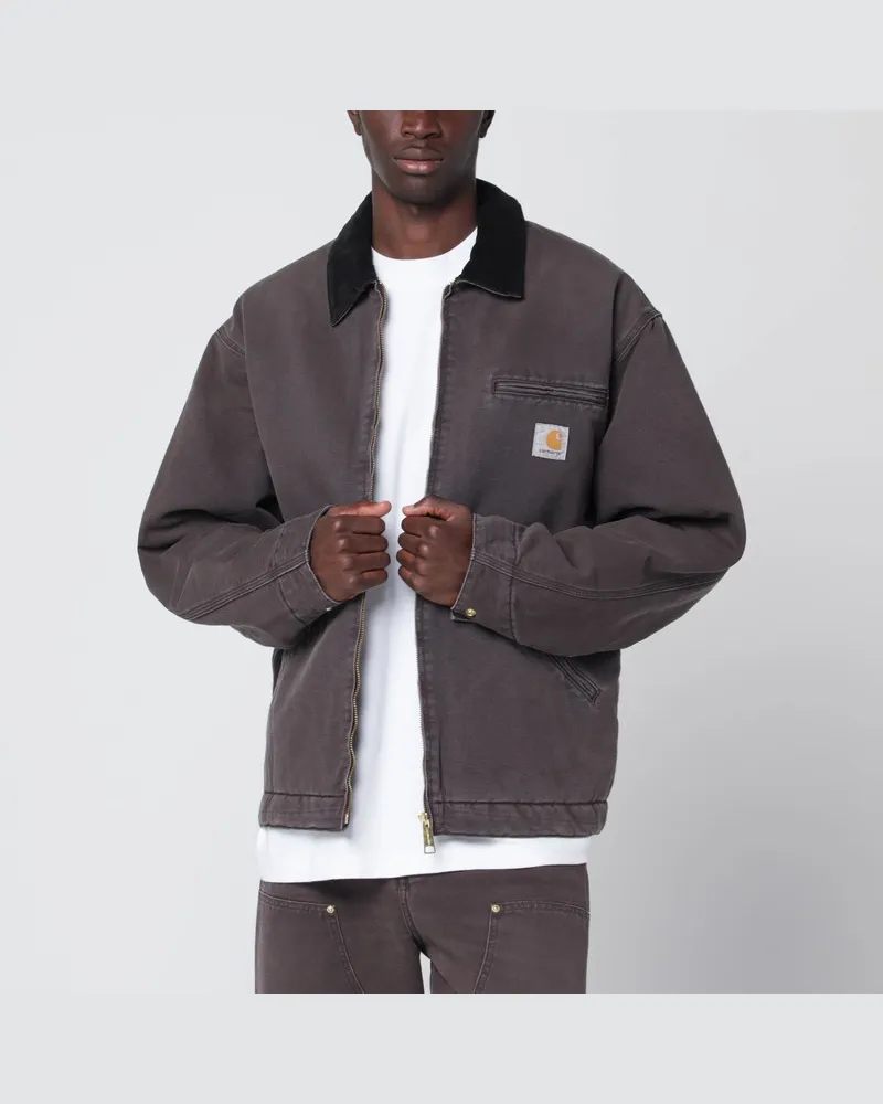 Carhartt WIP OG Detroit Jacket Tobacco/Black Braun
